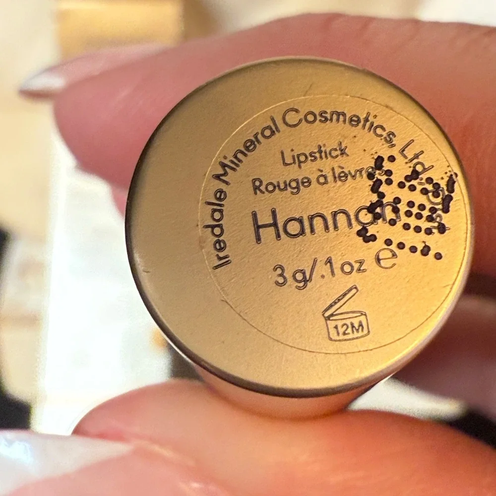 Jane Iredale PureMoist Lipstick Hannah Red Brown 3g .1oz New in‎ Box